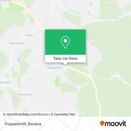 Карта Poppenroth