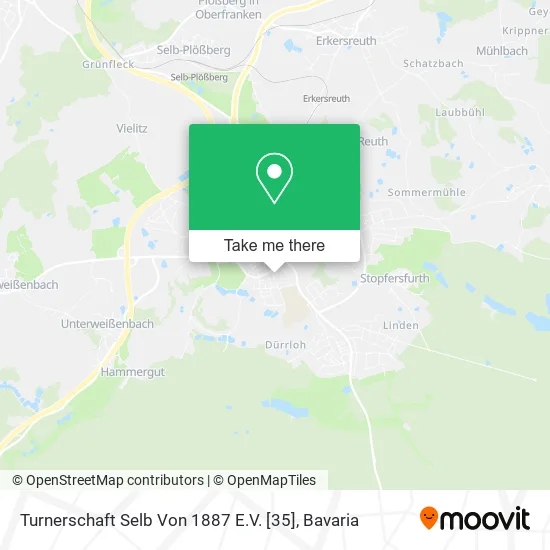 Карта Turnerschaft Selb Von 1887 E.V. [35]