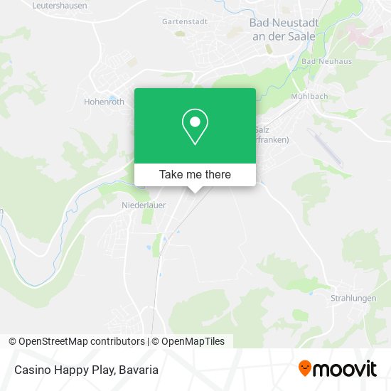 Casino Happy Play map