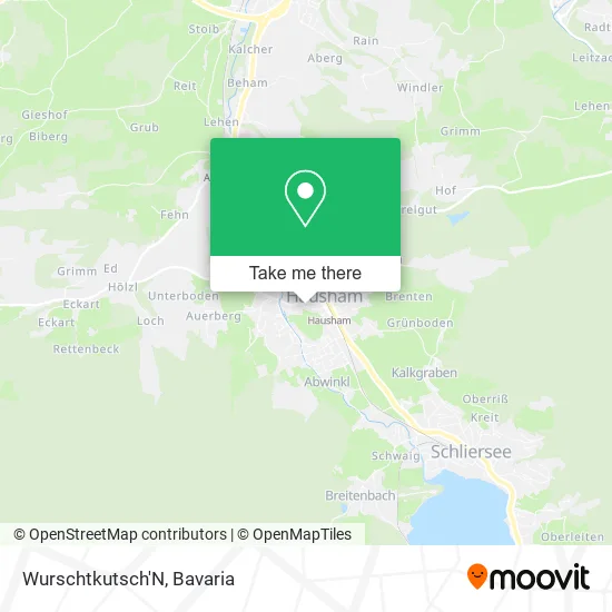 Карта Wurschtkutsch'N