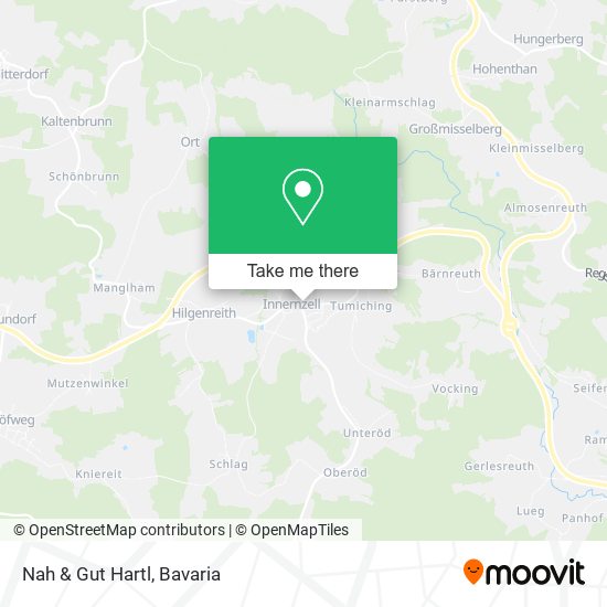 Nah & Gut Hartl map