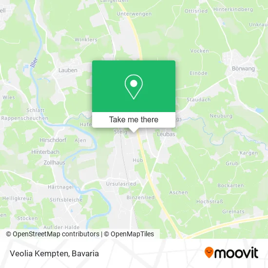 Карта Veolia Kempten