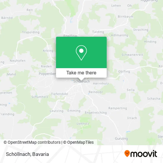 Карта Schöllnach