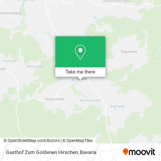 Карта Gasthof Zum Goldenen Hirschen