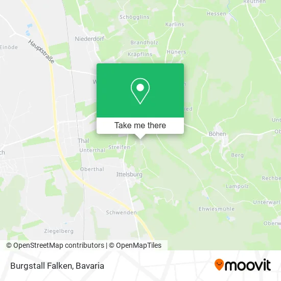 Карта Burgstall Falken