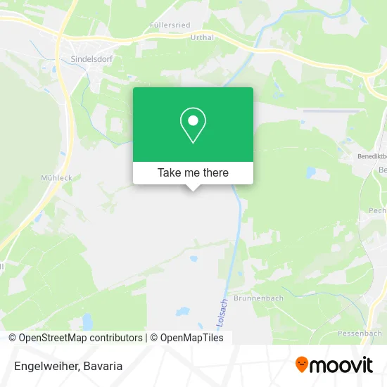 Карта Engelweiher