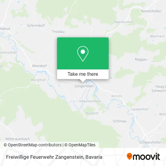 Карта Freiwillige Feuerwehr Zangenstein