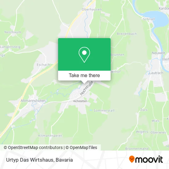 Карта Urtyp Das Wirtshaus