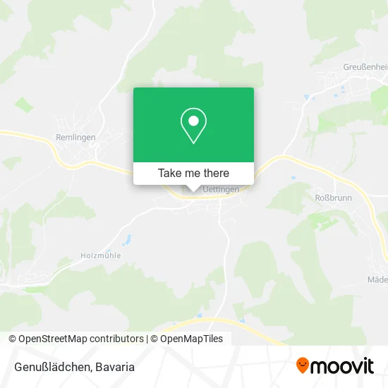 Карта Genußlädchen