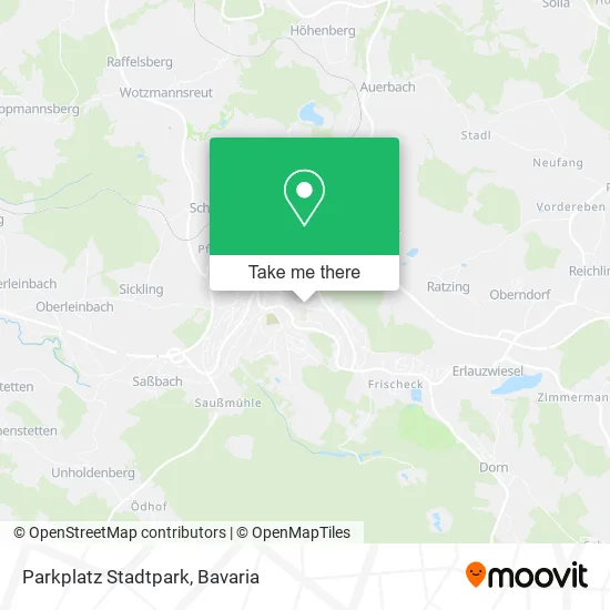 Карта Parkplatz Stadtpark