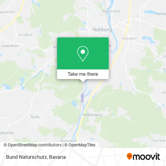 Карта Bund Naturschutz
