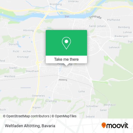 Weltladen Altötting map