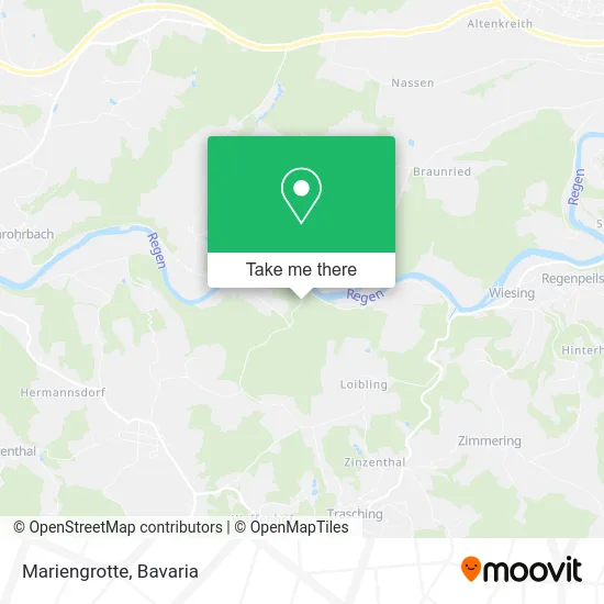 Карта Mariengrotte