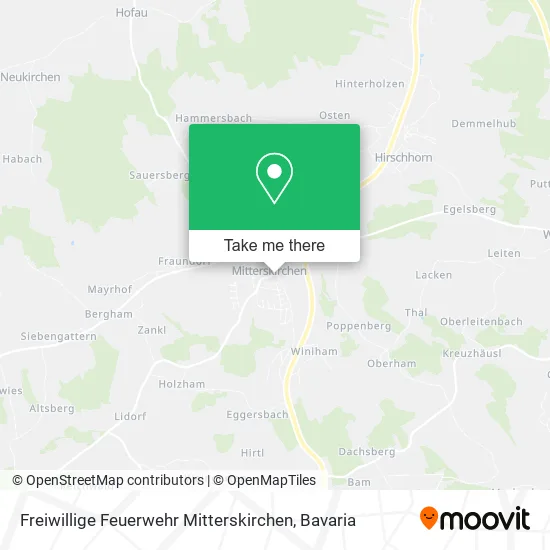 Карта Freiwillige Feuerwehr Mitterskirchen