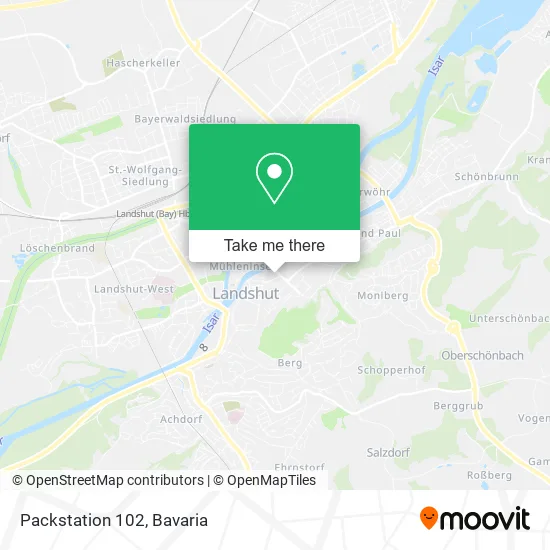 Карта Packstation 102