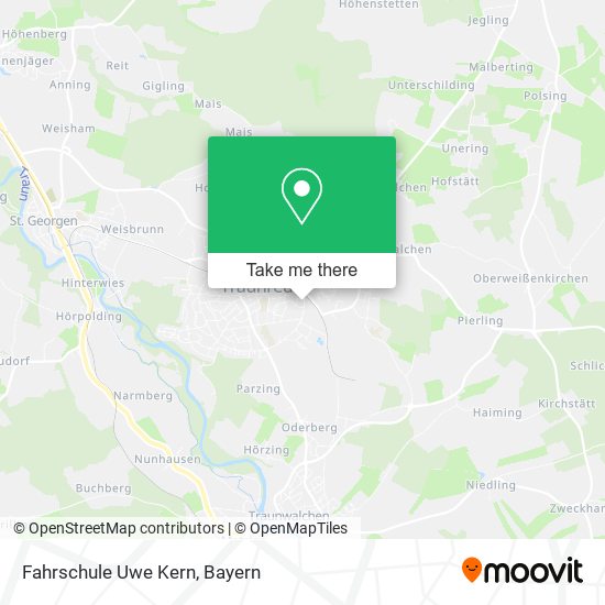 Fahrschule Uwe Kern map