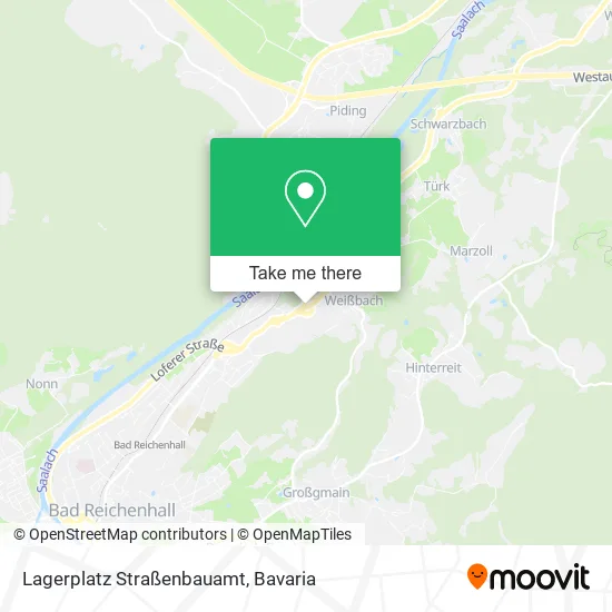 Карта Lagerplatz Straßenbauamt