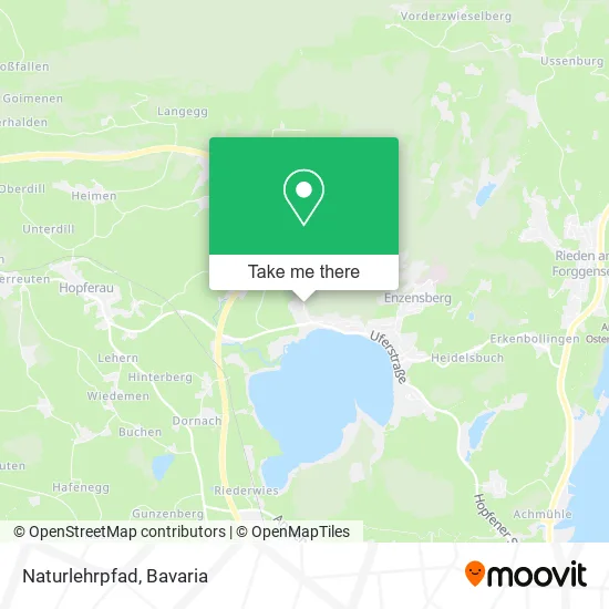 Карта Naturlehrpfad
