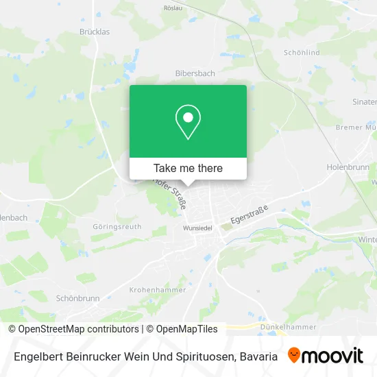 Карта Engelbert Beinrucker Wein Und Spirituosen