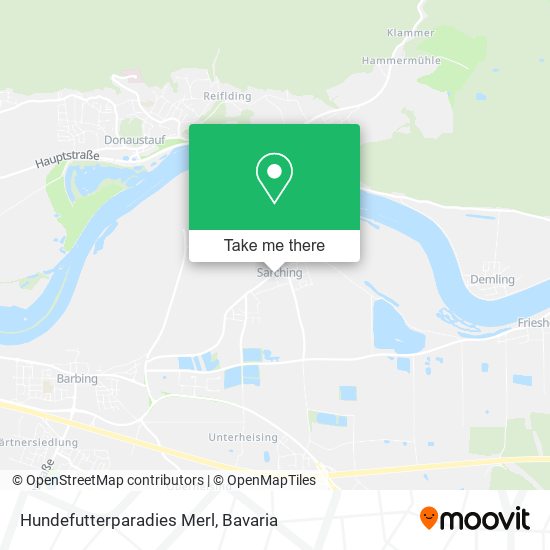 Карта Hundefutterparadies Merl
