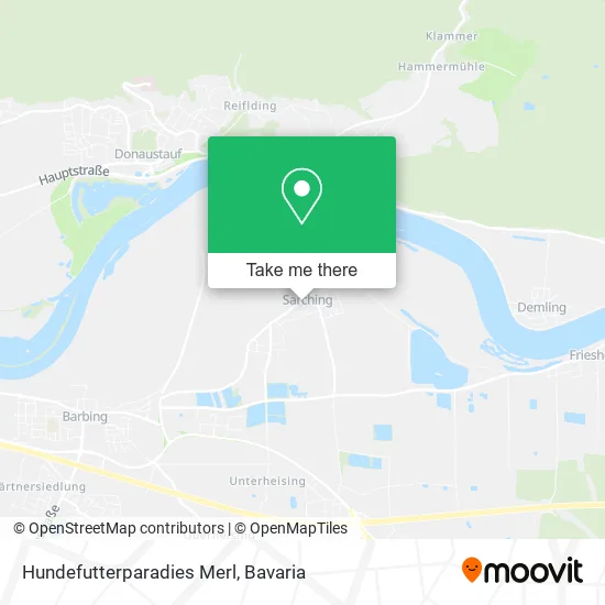 Карта Hundefutterparadies Merl