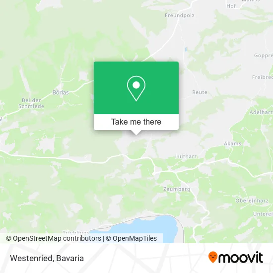 Карта Westenried