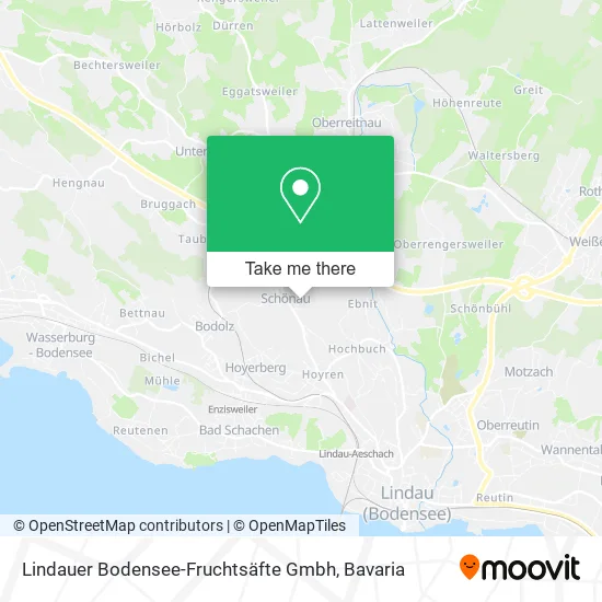 Карта Lindauer Bodensee-Fruchtsäfte Gmbh