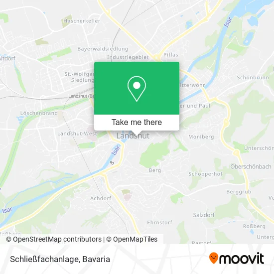 Карта Schließfachanlage