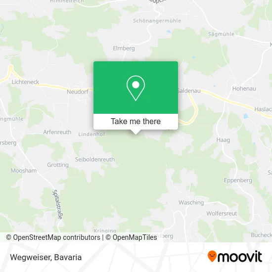 Карта Wegweiser