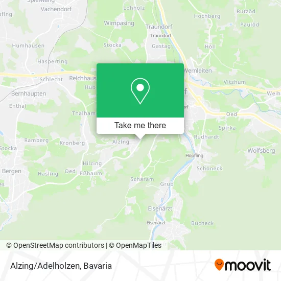 Карта Alzing/Adelholzen