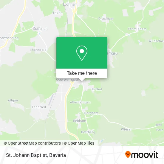 Карта St. Johann Baptist