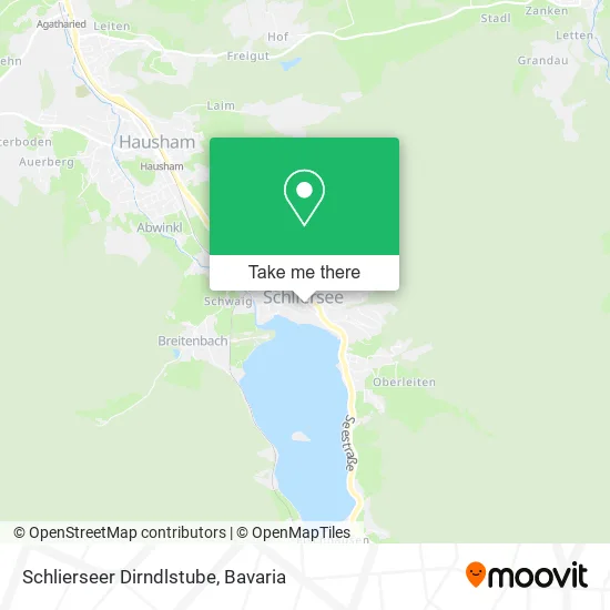 Карта Schlierseer Dirndlstube