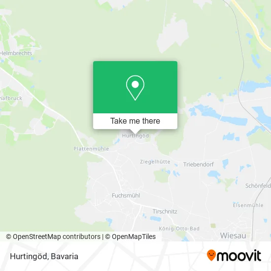 Карта Hurtingöd