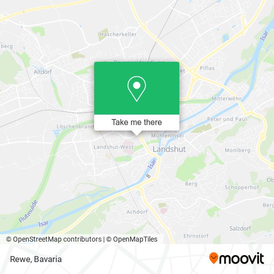 Rewe map