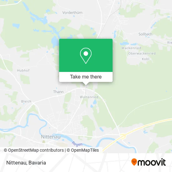 Карта Nittenau