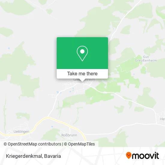 Карта Kriegerdenkmal