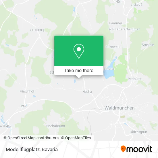 Карта Modellflugplatz