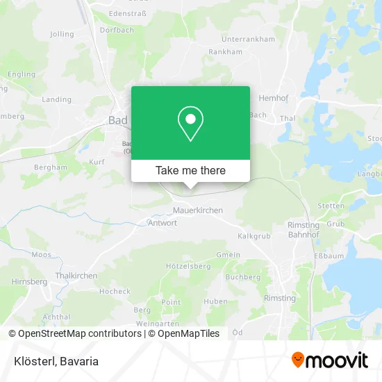 Карта Klösterl