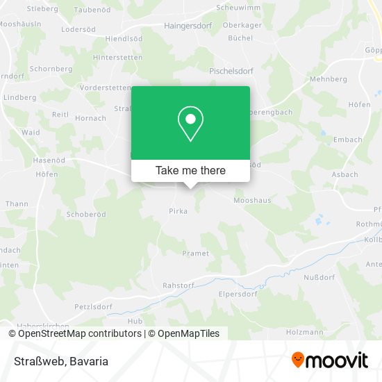 Straßweb map