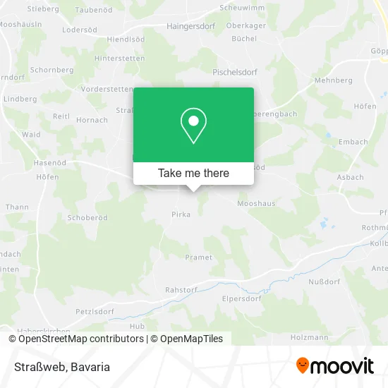 Карта Straßweb
