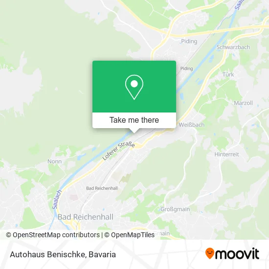Карта Autohaus Benischke