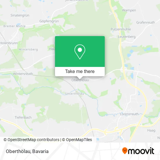 Карта Oberthölau