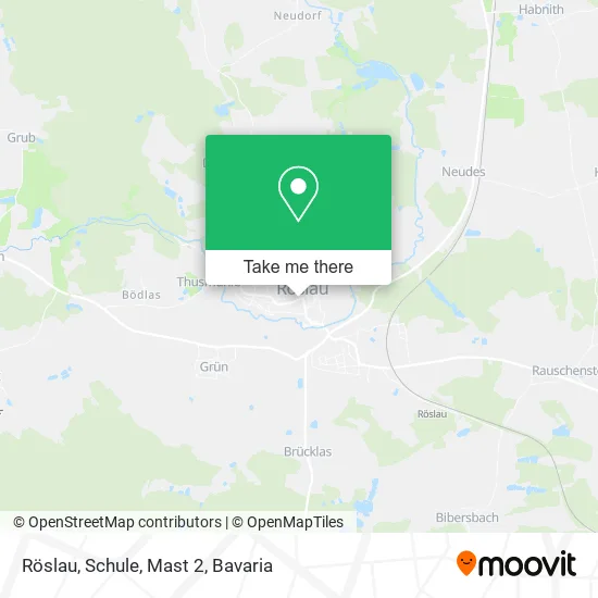 Röslau, Schule, Mast 2 map