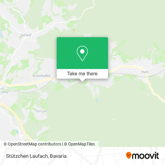 Карта Stützchen Laufach