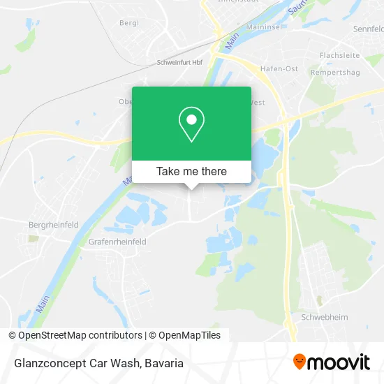 Карта Glanzconcept Car Wash