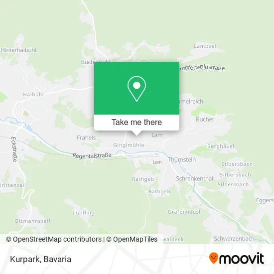 Карта Kurpark