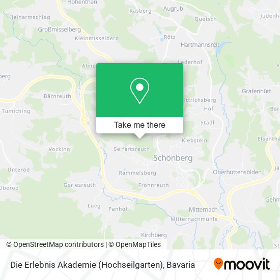 Die Erlebnis Akademie (Hochseilgarten) map