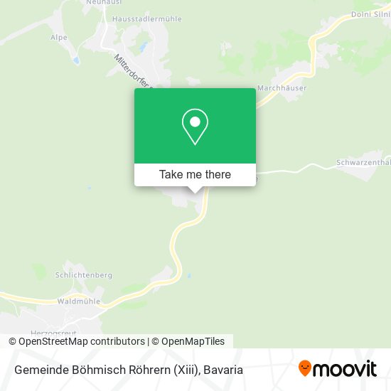 Gemeinde Böhmisch Röhrern (Xiii) map