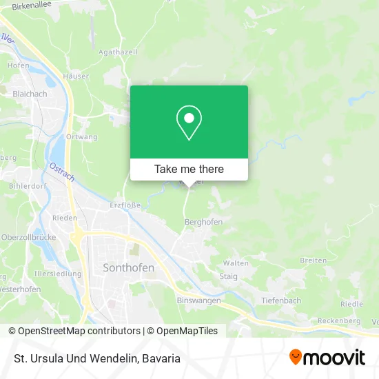 Карта St. Ursula Und Wendelin