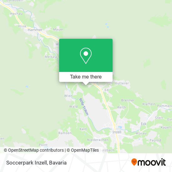 Soccerpark Inzell map